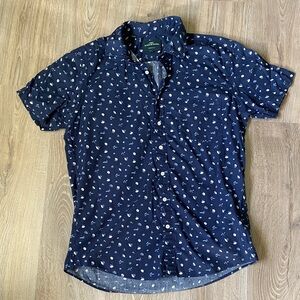 Rodd & Gunn Dark Blue Button Up